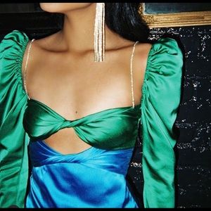 The Bar Twist Tie Dress